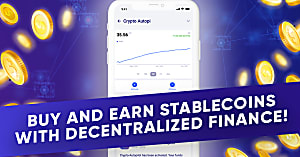 Buy and earn stablecoins