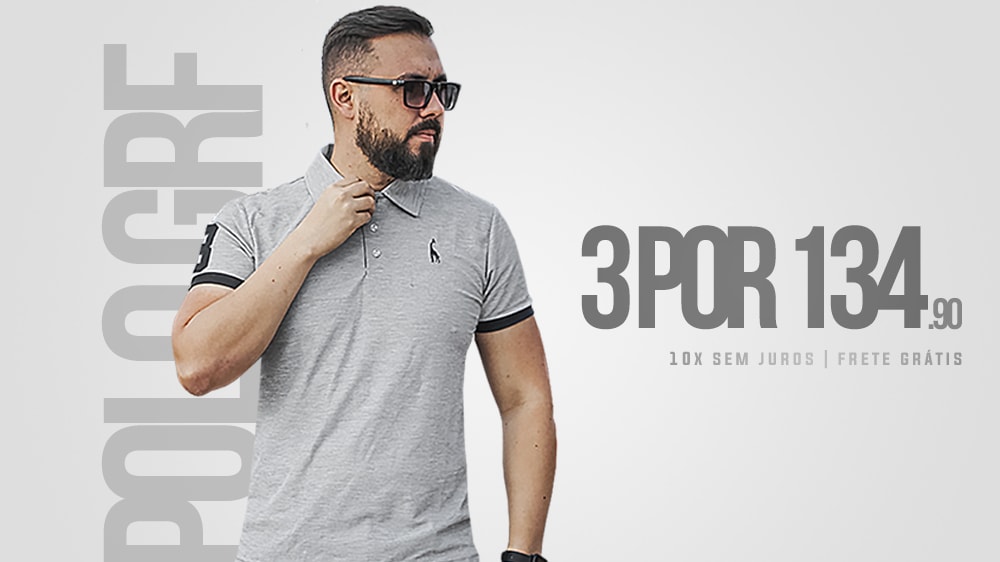 Promoção Polo GRF 3 por R$134,90 + frete grátis em Grajaú