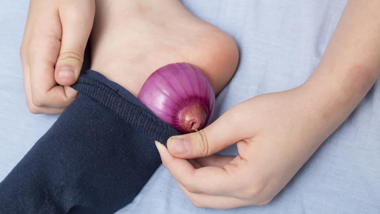 This Is Why Putting an Onion in Your Sock Can Do Wonders